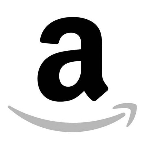 amazon logo greyscale